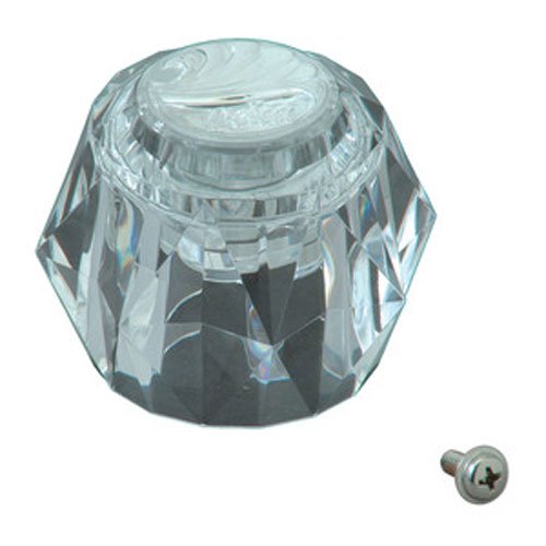 DELTA SHOWER HANDLE CRYSTAL per 3 Each