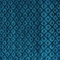 thumbnail image 1 of Ahgly Company Indoor Square Abstract Turquoise Blue Modern Area Rugs, 8' Square, 1 of 4