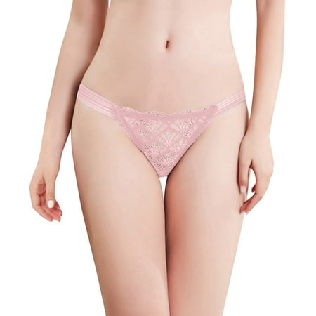 

Women S Underwear Briefs Cotton V Back Lace Panties Women Lace Low Waist Seamless Hollow Out Pure Cotton Briefs Women Cotton Underwear Pack of 18