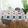 thumbnail image 3 of Yayeee Tablecloths 54" x 72" Rectangle Wrinkle Resistant Party Table Cover, Flowers Geometric Pattern, 3 of 8