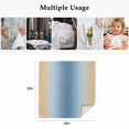 thumbnail image 5 of Blue Yellow Ombre Cloth Napkins, Farmhouse Modern Gradient Art Washable and Reusable Dinner Napkins Set of 6, Table Napkin for Kitchen Party Birthday Wedding Hotel Housewarming 20"x20", 5 of 9