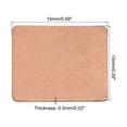thumbnail image 2 of Heatsink Copper Sheet Shim 0.5mm Thickness 15 x 15mm Pad with Thermal Conductive Adhesive Tapes for Computer CPU 5 Set, 2 of 5