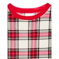 thumbnail image 2 of Holiday Time Boys Tight Fit Plaid Pajamas Set, 2-Piece, Sizes 4-10, 2 of 3