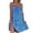 A-Blue216, variant on XIAOCHA Women's Floral Print Spaghetti Strap Midi Dress Scoop Neck Sleeveless Loose Fit Casual Dress Lightweight Summer Beach Sundress
