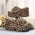 thumbnail image 3 of SACFOF Lryweisy Women's Chunky Platform Bohemian High Heels Square Open Toe Wedge Sandals Comfortable Dressy Shoes, 3 of 6