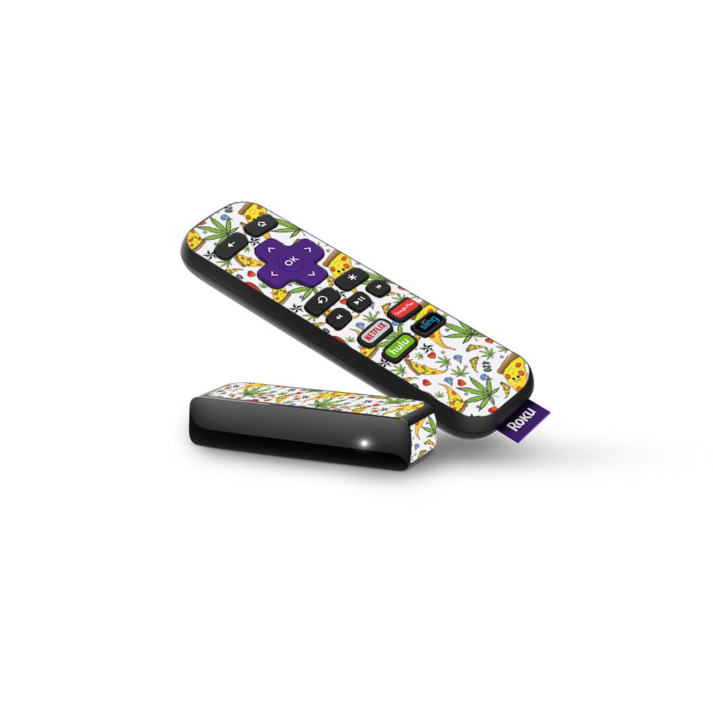 Skin Decal Wrap for Roku Express Remote sticker Munchies