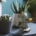 thumbnail image 4 of Dragon Statue, Exquisite Colorfast Waterproof Dragon Reading Book Statue Sunproof Cute Preventing Aging  For Tree For Wall, 4 of 8