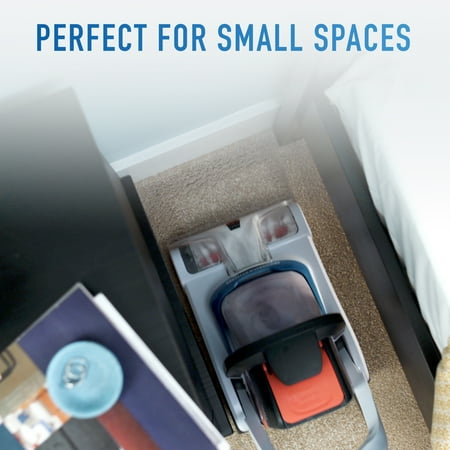 Hoover - PowerDash Corded Upright Deep Cleaner - White/Blue