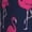 Black, variant on Cute Flamingo Print Pajama Pants for Men,Men’s Pajama Bottoms,Mens PJ Pants with Pockets & Button Fly-Small