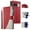 Red, variant on For Google Pixel 10 / 10 Pro 6.3" Splicing Multi Card Slots/Pocket Zipper Wallet Strong Magnetic Attachment/Closure, PU Leather Flip Wallet Case With Hanging Rope,Brown,For Pixel 10 / 10 Pro