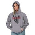 thumbnail image 4 of Nevada Top Secret Area 51 Conspiracy Unisex Plus Fleece Graphic Hoodie Brisco Brands 4X, 4 of 5