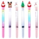 thumbnail image 1 of 6pcs Pluma de gel de dibujos animados Rotulador de Navidad Pluma de tinta de gel Papelería (color mezclado), 1 of 7