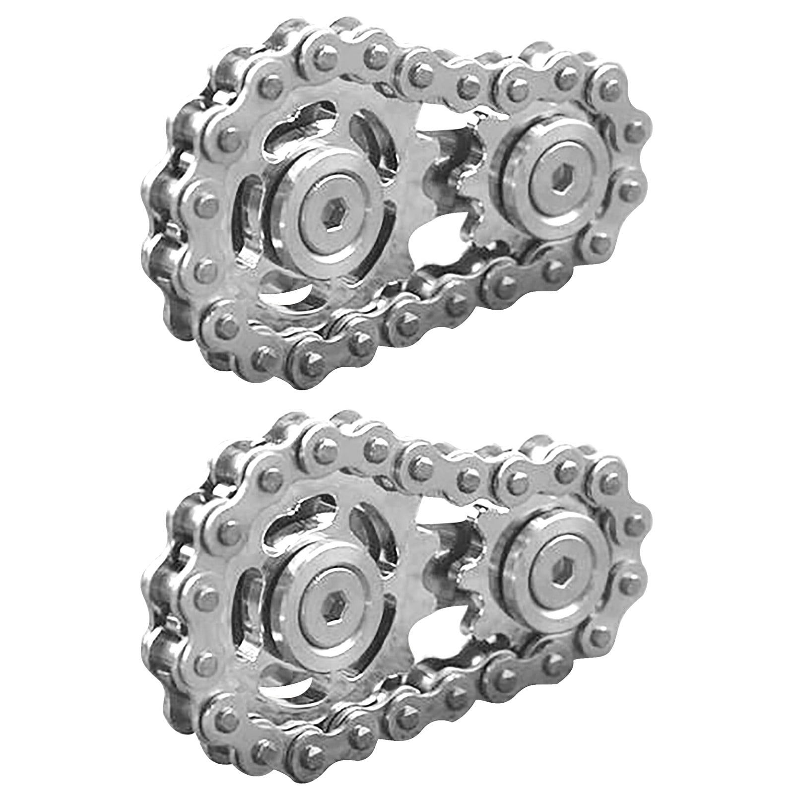 Details about   EDC Sprockets Chains Decompression Fingertips Top Gearwheel Gyro Toy CA 
