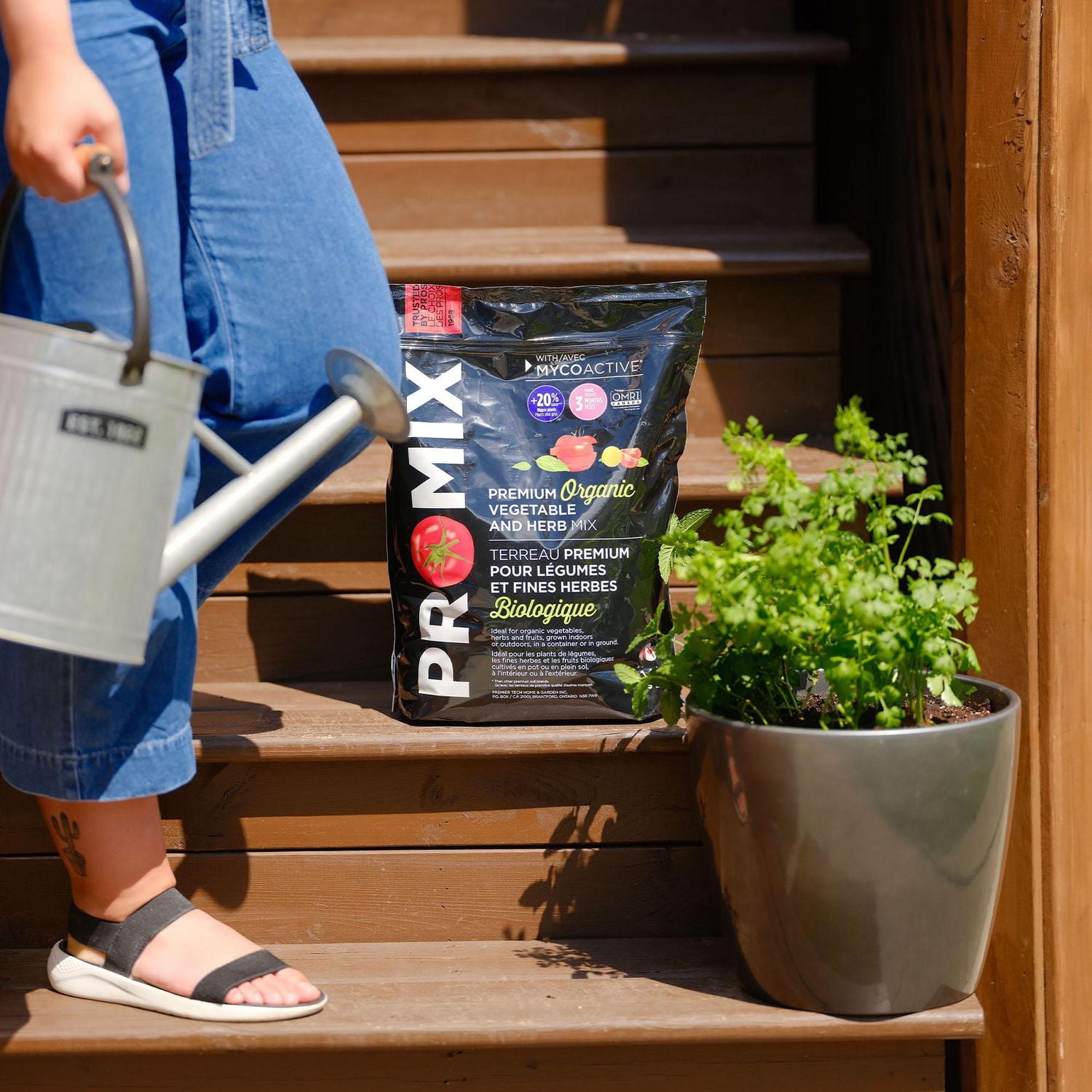 Terreau biologique pour légumes et fnes herbes PRO-MIX® 9L