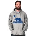 thumbnail image 5 of California Bear Distressed CA Flag Hoodie Sweatshirt Women Men Brisco Brands S, 5 of 6
