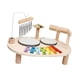 thumbnail image 2 of Batería de madera, juguete musical preescolar, instrumentos musicales de aprendizaje temprano para niños de 3 años en adelante, regalo de cumpleaños., 2 of 9