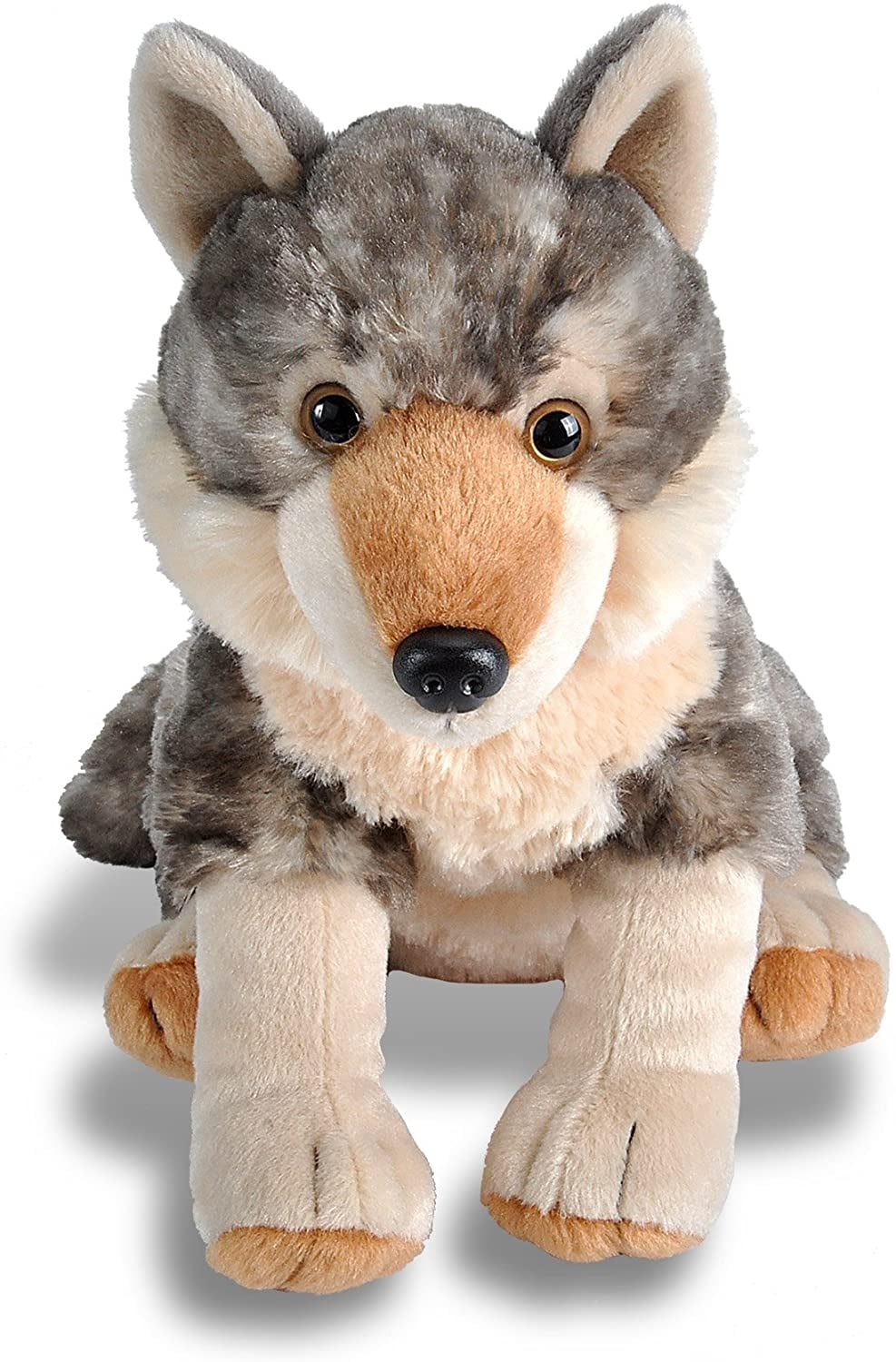 Wild Republic Wolf Plush Stuffed Animal Multicoloured for sale online