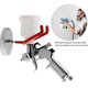 thumbnail image 4 of Paint Spray Gun Holder with Magnetic Foot, Paint Spray Guns Accessories, Universal Holder on Shelves and Other Magnetic Surfaces, Red, 2Pcs, 4 of 4