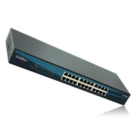 19 Inch Switch (Edimax ES-3124RL - 24 Ports Auto-Sensing, Store-N-Forward, and Non-Blocking Fast Ethernet 19' Rackmount)