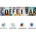 thumbnail image 4 of Vintage Road Tin Sign Retro Metal Coffee Bar Street Signs for Cool Stuff Stylish Wall Art Decor Gift for Home Bathroom Kitchen Fence and Gothic Wall Decor in Every Room 16x4 in, 4 of 5