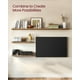 thumbnail image 5 of Estantes de pared VASAGLE, flotantes, rústicos, marrones, juego de 2, 5 of 7