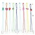 thumbnail image 1 of 10Pcs Children Glasses Lanyards Cartoon Design Eyeglasses Lanyards Elastic Glasses Straps (Mixed Style), 1 of 9