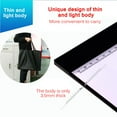 thumbnail image 2 of LED Ultra-Thin Drawing Board Acrylic LED Copy Board 8900K Sketching Animation Stencilling A4 Tracing Light Box Three-Speed Dimming LED Drawing Tracer with USB Data Cable, 2 of 9