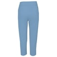 thumbnail image 6 of Comdrip Womens Pants Elastic Waist, Women's Pants with Pockets High Waisted Sweatpants Travel Athletic Work Pants for Women Women's Pants Light Blue L, 6 of 9