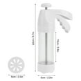 thumbnail image 2 of 22cm / 8.7in Cookies Press Maker Kit Maker Press Machine Bakeware with 20 Cookies Molds 4 Nozzles for Home Kitchen DIY Baking Tools, 2 of 5