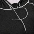 thumbnail image 6 of GrmtClth Men's Short Sleeve Hoodie 2026 Workout Gym Sweatshirt Muscle Slim Fit Color-Block Athletic Hoodies Pullover Hooded T-Shirts Black 2XL, 6 of 8