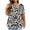 Dark Gray, variant on Fesfesfes Plus Size Tops For Women V-Neck Blouse Lace Casual Loose Summer Short Sleeve Blouse Womens T Shirts 4XL(US:16)