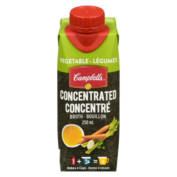 Campbell's® Concentrated Vegetable Broth, 250 mL Walmart.ca