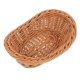 thumbnail image 2 of Woven Basket Practical Desktop Organizer for Living Room Entrance Hall Home Office Made of Brown Pp for Storage 1Pcs, 2 of 3