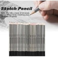 thumbnail image 5 of Ensemble de Crayons Graphite, 24 Pcs Non Toxiques pour Croquis et Dessin 9H-14B, 5 of 5