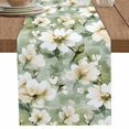 thumbnail image 5 of Country Star Sunflower Bee Table Runner 13x36in Non-Slip Cotton Linen Table Runners, Vintage Brown Wood Grain Dresser Scarves TableRunner for Dinner Kitchen Dining Wedding Party, 5 of 9