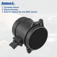 thumbnail image 4 of Unique Bargains Car Mass Air Flow MAF Sensor Airflow Meter Replacement No.670002164, 4 of 7