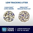 Fresh Step Clean Paws Ultra Absorb Clumping Cat Litter with Febreze and