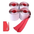 thumbnail image 1 of 4 Uds barrera contra el polvo cremallera autoadhesiva cremallera de puerta instantánea 7 pies x 3 pulgadas accesorios de pared rojos para decoración, 1 of 7