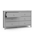 thumbnail image 6 of Storkcraft Alpine 6 Drawer Nursery Double Dresser, Pebble Gray, 6 of 10