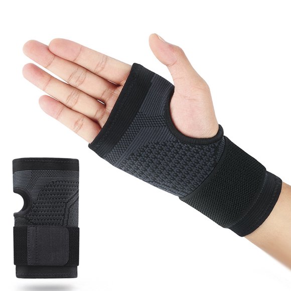 1Pc Wrist Brace Soft Fabric Sweat Absorption Wear-resistant Wrist Guard Pain Relief Wrap Bandage for Sports