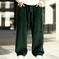 thumbnail image 2 of Rggeeun Men's Pants Corduroy Casual Trousers Classic Relaxed Straight Leg Pants Soft Ribbed Fabric For Everyday Wear Durable Versatile Bottoms For Business Leisure Outings Pants For Men, 2 of 9
