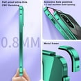thumbnail image 5 of Compatible with Oppo Reno 10 Pro Case with Built-in Privacy Glass Screen Protector, Ultra Slim Oppo Reno 10 Pro Phone Case Clear for Women Men Shockproof Protective Cover (Green), 5 of 14