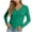 Green, variant on Caywon Women's Solid Color Knitted Cardigan Button Long Sleeve V Neck Top Soft Knit Cardigan Chunky Knit Open Front Sweater Beige S