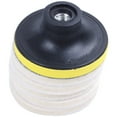 thumbnail image 5 of 48PC 3Inch 75mm Felt Polishing Pad Windscreen Scratch Repair Glass Polishing Kit, 5 of 9