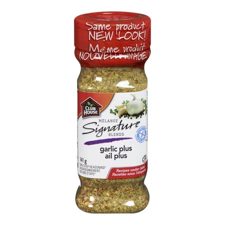 Club House Signature Blend Garlic Plus 141g/5oz. Seasoning Club House Signature Blend Garlic Plus 141g/5oz. Seasoning