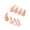 style E, variant on Yinanstore 8Pcs Guzheng Finger Picks Rounded Corner for Adults Sturdy General Level Guzheng Nail Covers Fingertip Protectors for Playing style F