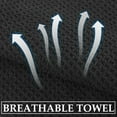 thumbnail image 4 of 2Pcs Convenient Golfs Ball Cleaner Outdoor Sports Golfs Towel Portable Golfs Cleaning Towel, 4 of 5