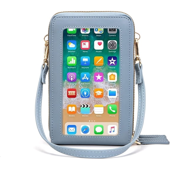 Screen Crossbody Phone Purse for Women, Rfid Blocking Small Cellphone  Purse with 2 Adjustable Strap