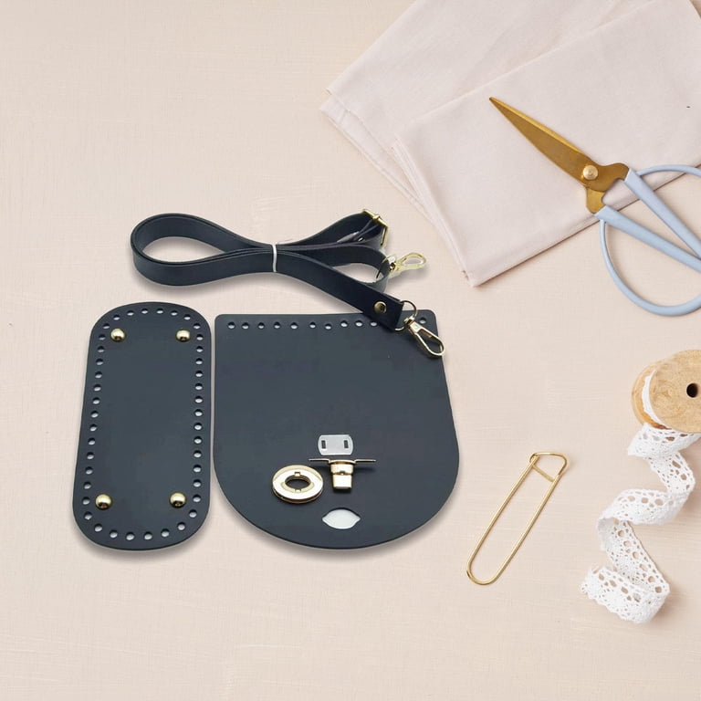 Sharplace Bag Bottom for Crochet Crochet Bag Making Set with Holes