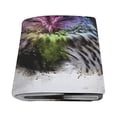 thumbnail image 2 of CADecor Abstract Colorful Owl Couch Sofa or Bed Fleece Blanket Throw 58x80 inches, 2 of 3